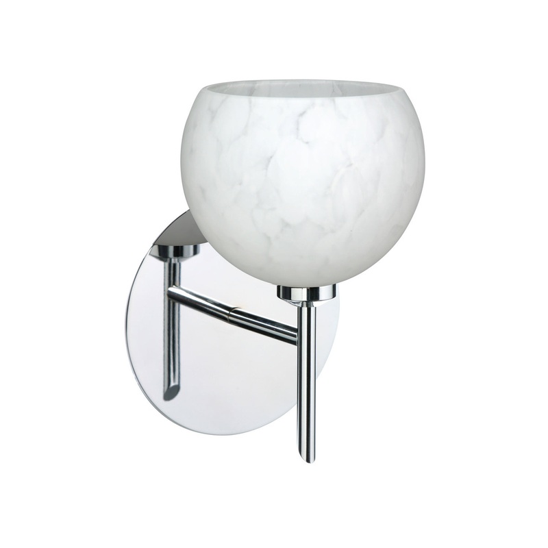 Besa 1SW-565819-CR Palla One Light Wall Sconce Chrome