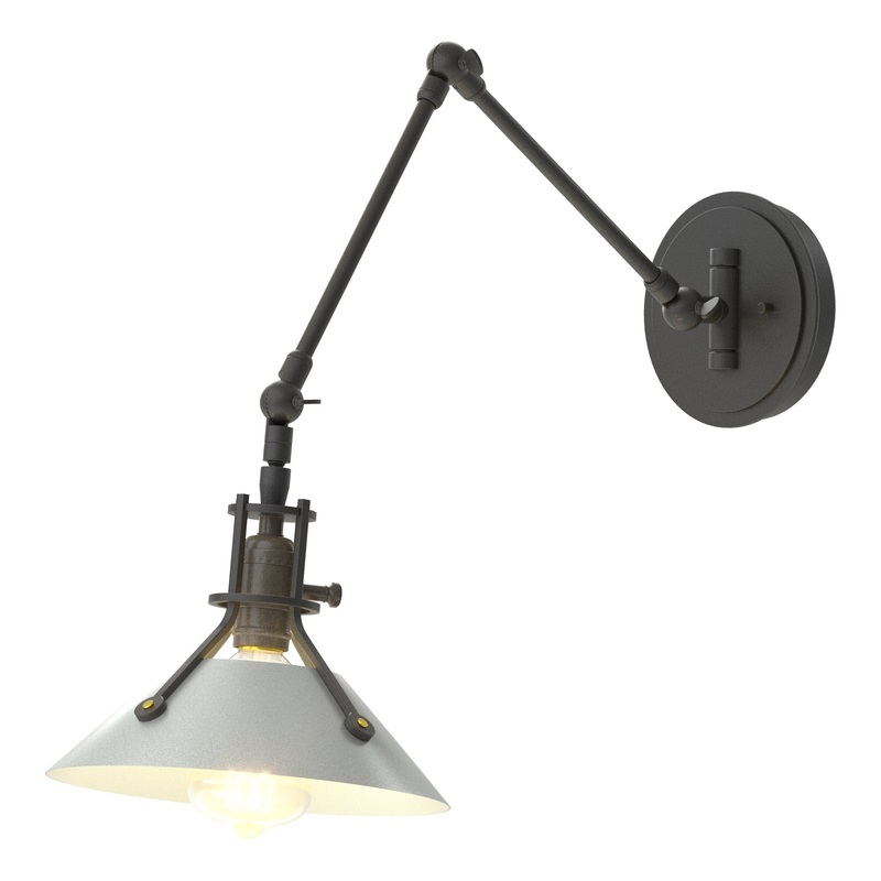 Henry Sconce Black Vintage Platinum