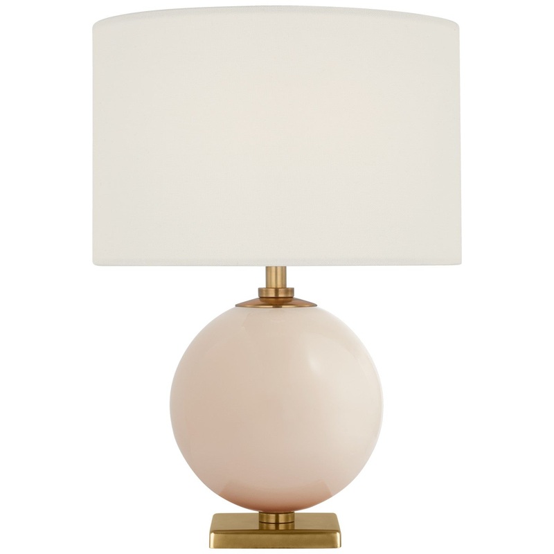 LED Accent Lamp from the Elsie Collection in Blush Finish by Visual Comfort Signature