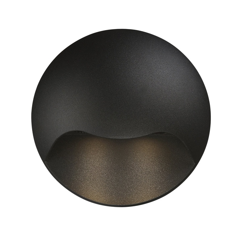 Outdoor LED Wall Mount Black
