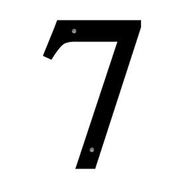 Village Wrought Iron NUM-7-M Number 7 Medium
