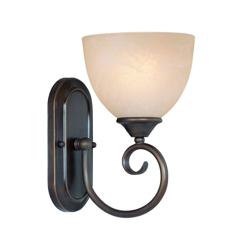 Craftmade 25301-OLB Raleigh One Light Wall Sconce Oiled Bronze (Discontinued)