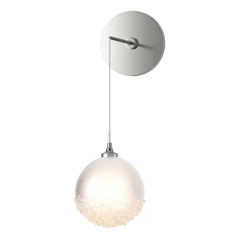 Fritz Globe Low Voltage Sconce Sterling