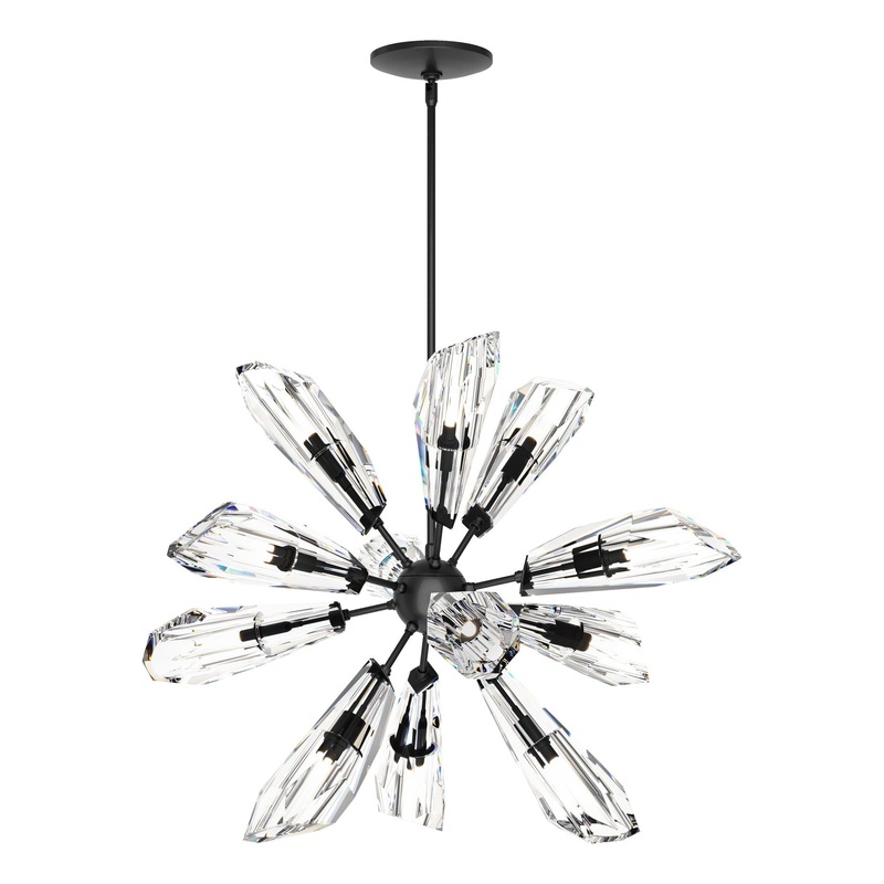 Luma 12-Light Starburst Pendant Ink