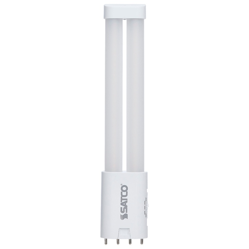 8.5 Watt PLL LED – 2G11 Base – 30K/35K/40K/50K/65K CCT Selectable – Ballast Bypass – 120-277 Volt by Satco