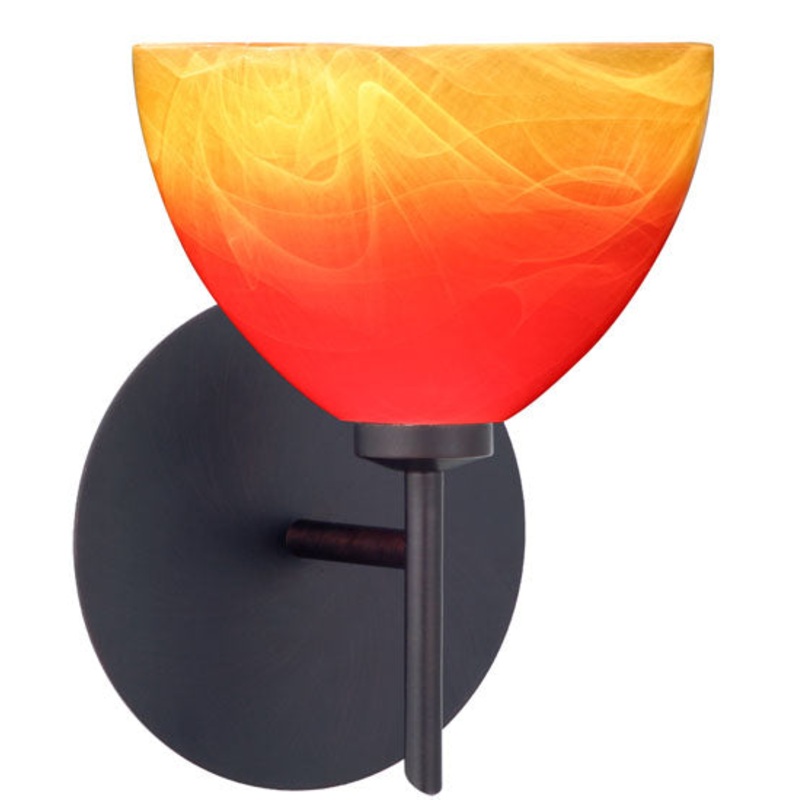 Besa 1SW-4679SL-BR Brella One Light Wall Sconce Bronze