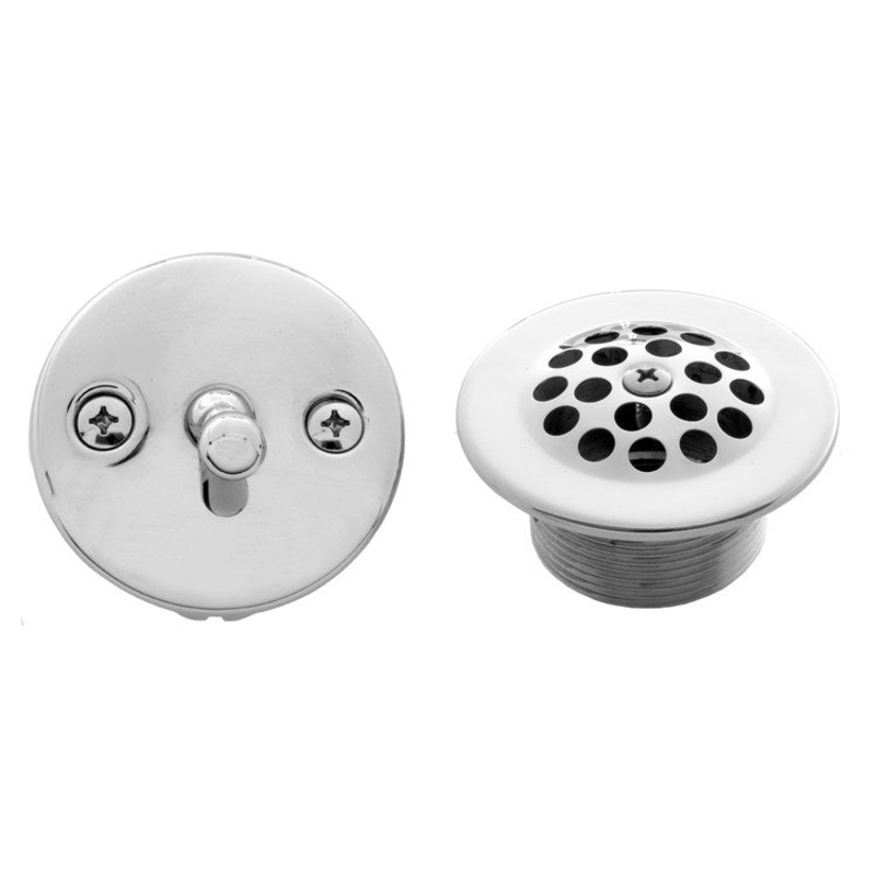 Drain Kit Matte Black Brass Includes Trip Lever Faceplate & Grid Strainer with 1-1/2 Inch Coarse Thread Body