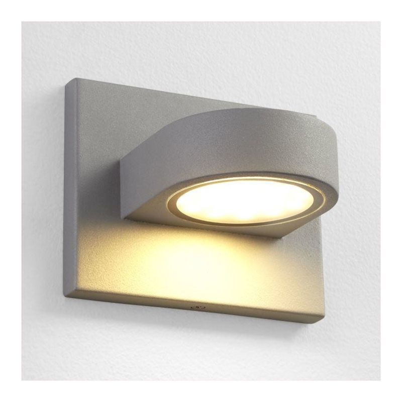 Eris Single-Light Outdoor Wall Sconce – Gray