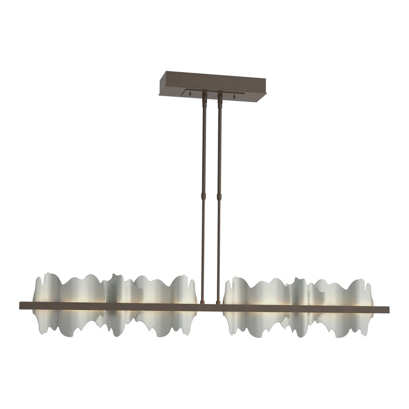 Hildene Large LED Pendant Bronze Vintage Platinum