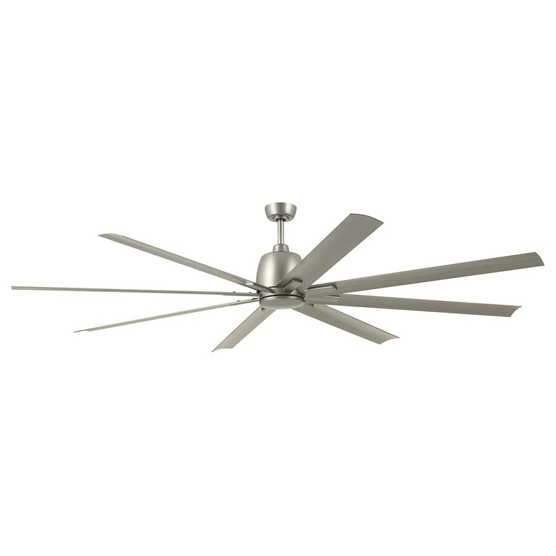 Kichler 310285NI 84″ Ceiling Fan, Brushed Nickel