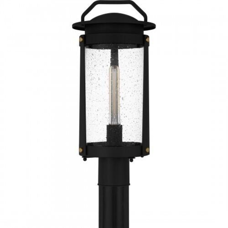 Quoizel CLI9009EK Clifton Outdoor post 1 light earth black Outdoor Lantern