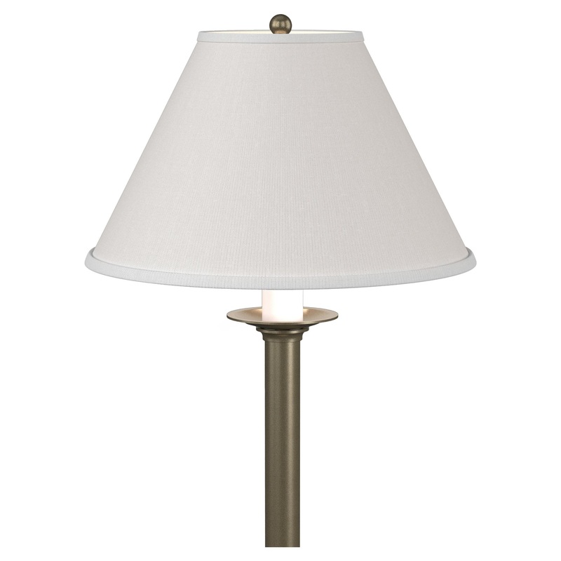 Simple Lines Table Lamp Soft Gold