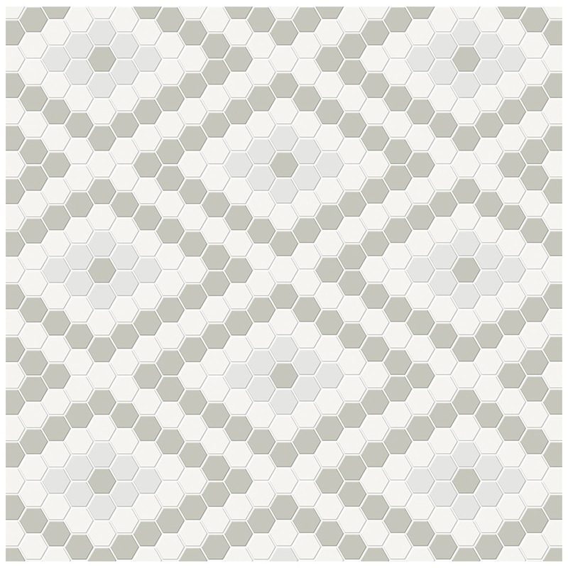 Soho Morning Blend Diamond Pattern Matte Porcelain Mosaics. 1 Sheet = .71 Sq. Ft.
