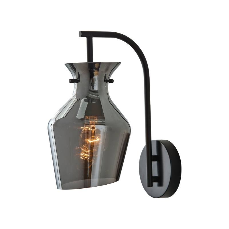 Tate Wall Lamp Black
