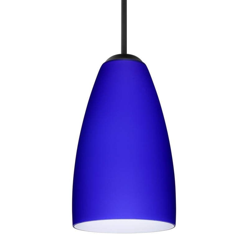 Besa 1JC-1511CM-BK Besa Riva 9 Pendant One Light Pendant Black