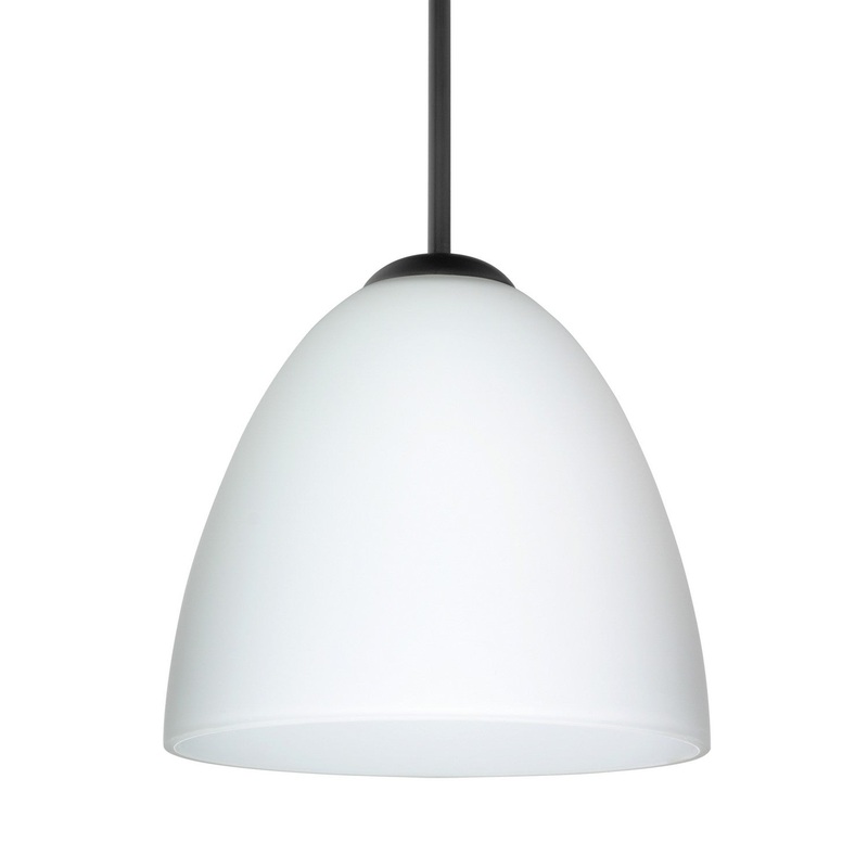 Besa J-447007-BK Besa Vila Pendant One Light Pendant Black