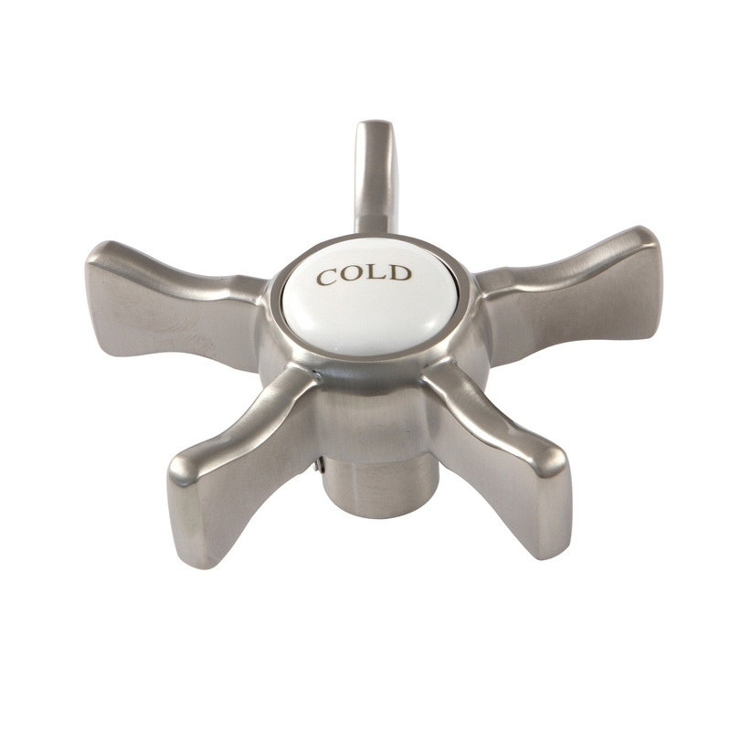 Hamilton KSH2968NXC Cold Cross Handle, Brushed Nickel
