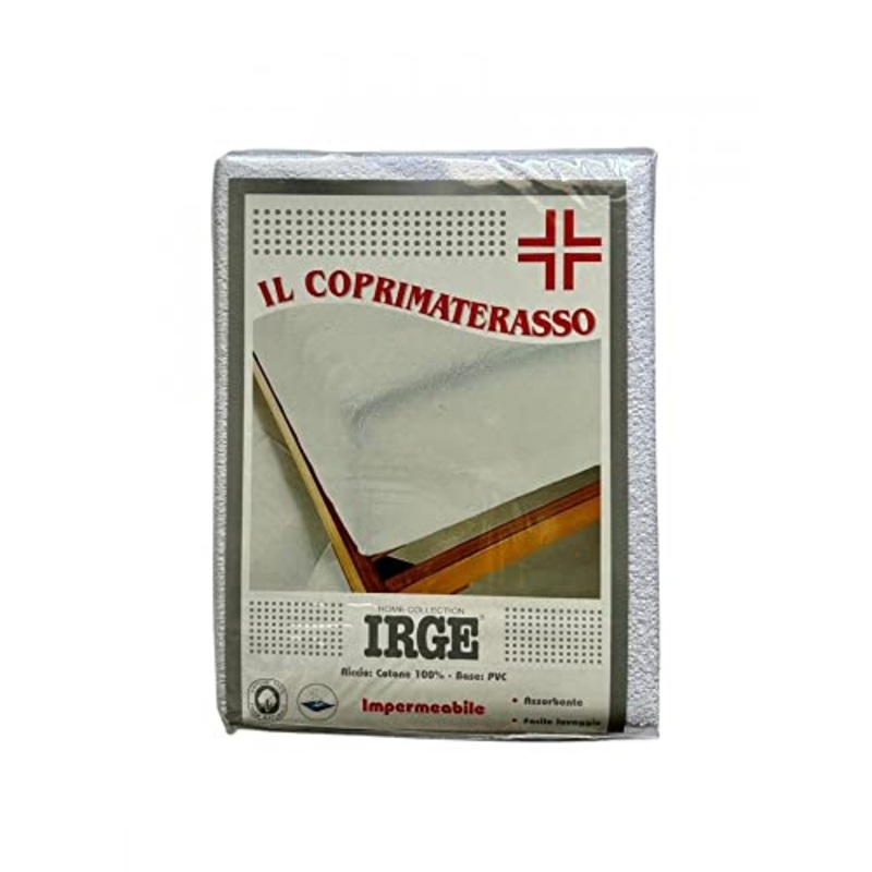 IRGE Coprimaterasso Impermeabile Piazza e Mezza Sanitario