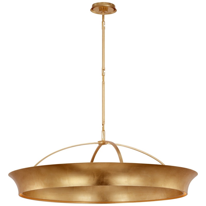 LED Chandelier from the Garland Collection in Gild Finish by Visual Comfort Signature