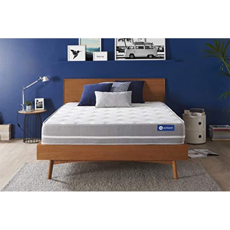 Materasso Actiflex touch 130x200cm, Spessore : 20 cm, Molle insacchettate, Bilanciato, 3 zone di comfort