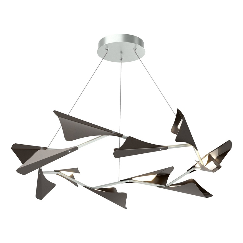 Plume 12-Light LED Pendant Vintage Platinum Oil Rubbed Bronze