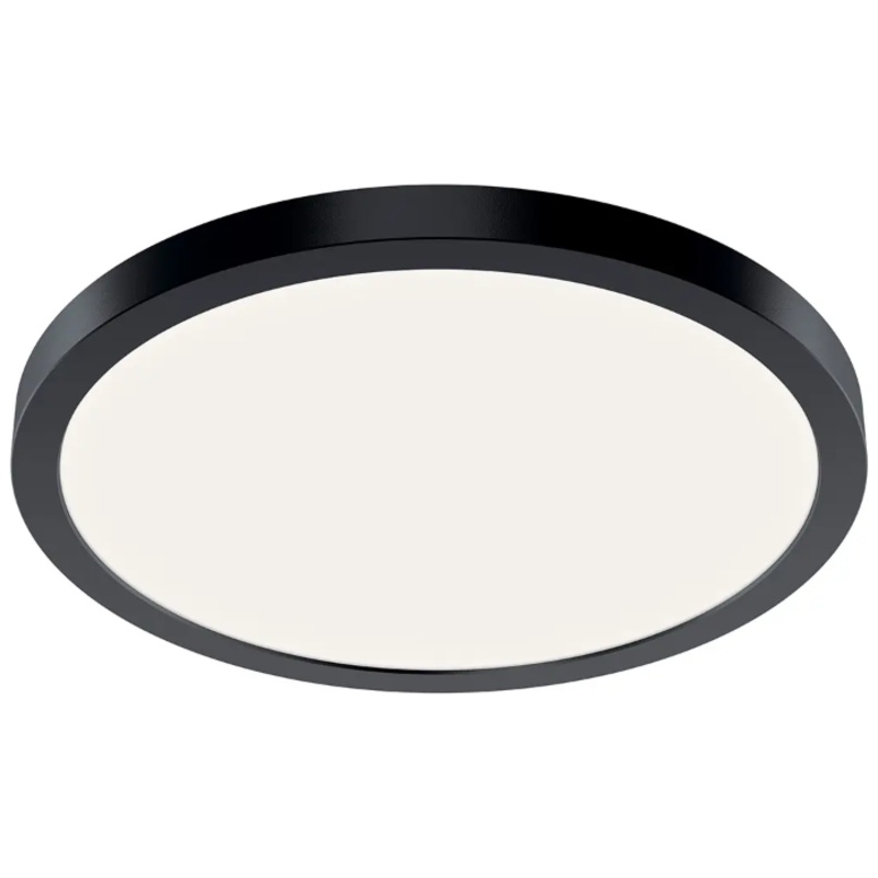 Ara 11.25″ Round LED Flush mount Black Single Pack