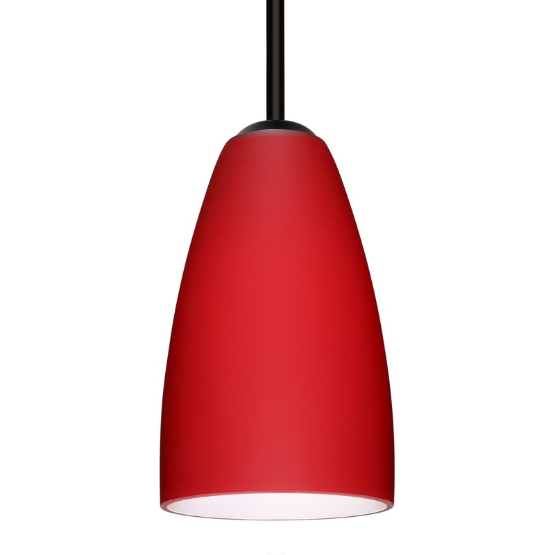 Besa 1TT-1511RM-BK Besa Riva 9 Pendant One Light Pendant Black