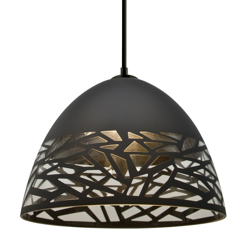 Besa J-KIEVBK-BK Besa Kiev Pendant One Light Pendant Black