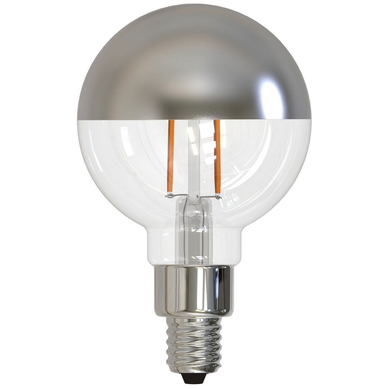 Bulbrite 776771 Filaments: Light Bulb Half Mirror