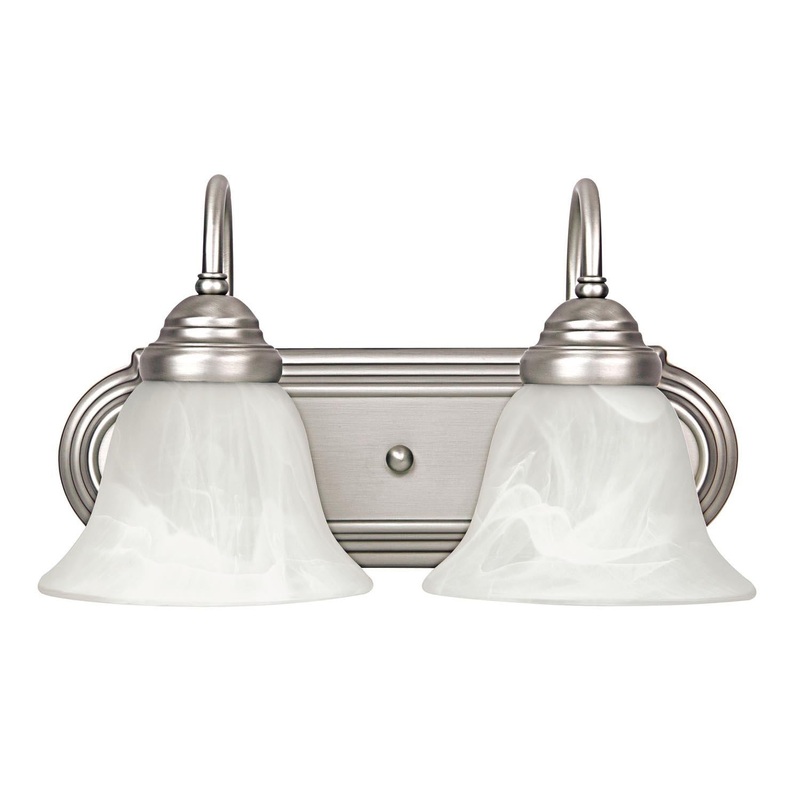 Capital Lighting 1162MN-118 Arthur 2 Light Vanity Matte Nickel