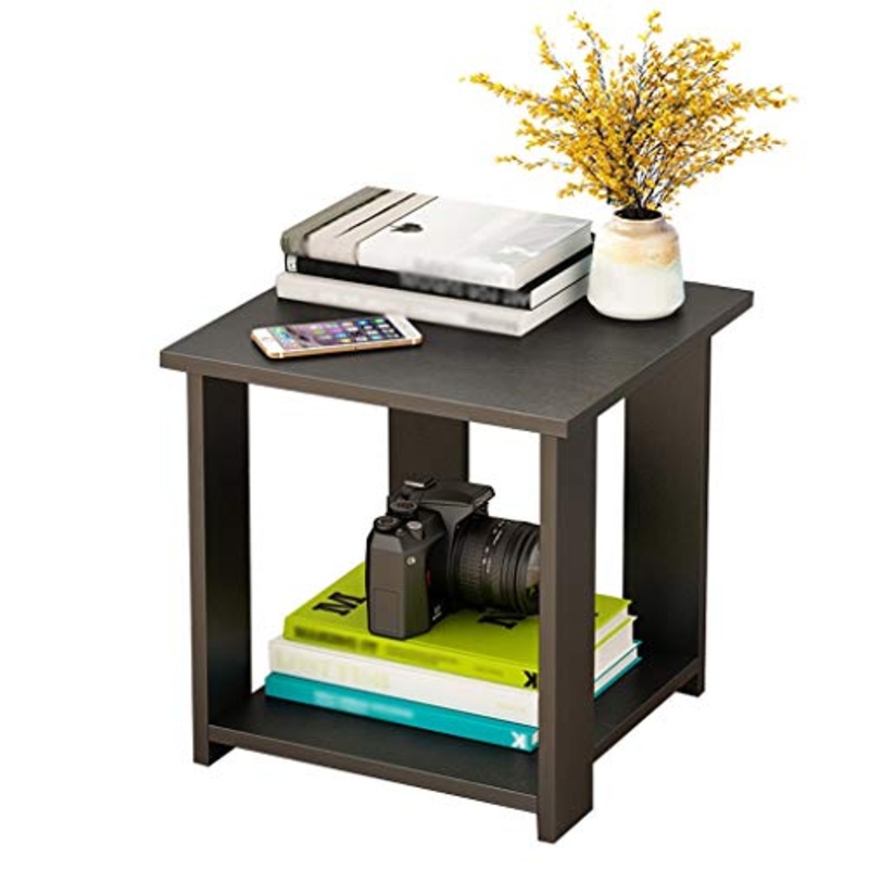 Comodini Decorazione Assemblea Domestica Piccolo Ultra Narrow Mini Storage Box Locker Camera Studio Corridoio Nero 30X30X31cm MUMUJIN