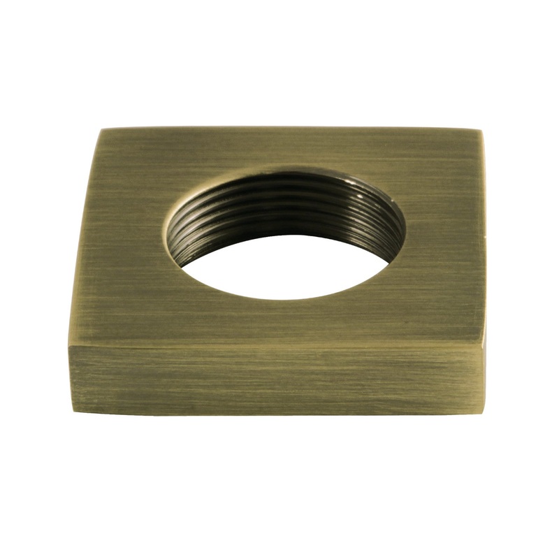 Executive KSHF2953QLL Handle Flange, Antique Brass