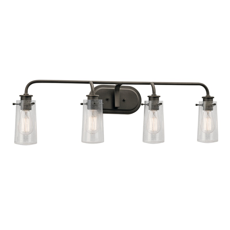 Kichler 45460OZ Four Light Bath, Olde Bronze