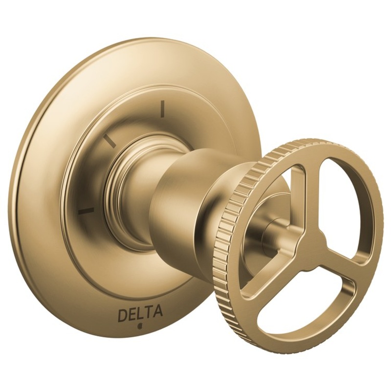 Diverter Trim Trinsic 3 Functions Champagne Bronze 1 Wheel ADA for Rough-In R11000