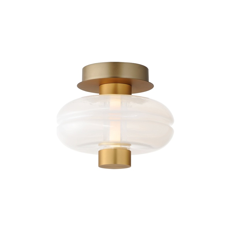 Gusto LED Wall Sconce/Flush Mount Gold