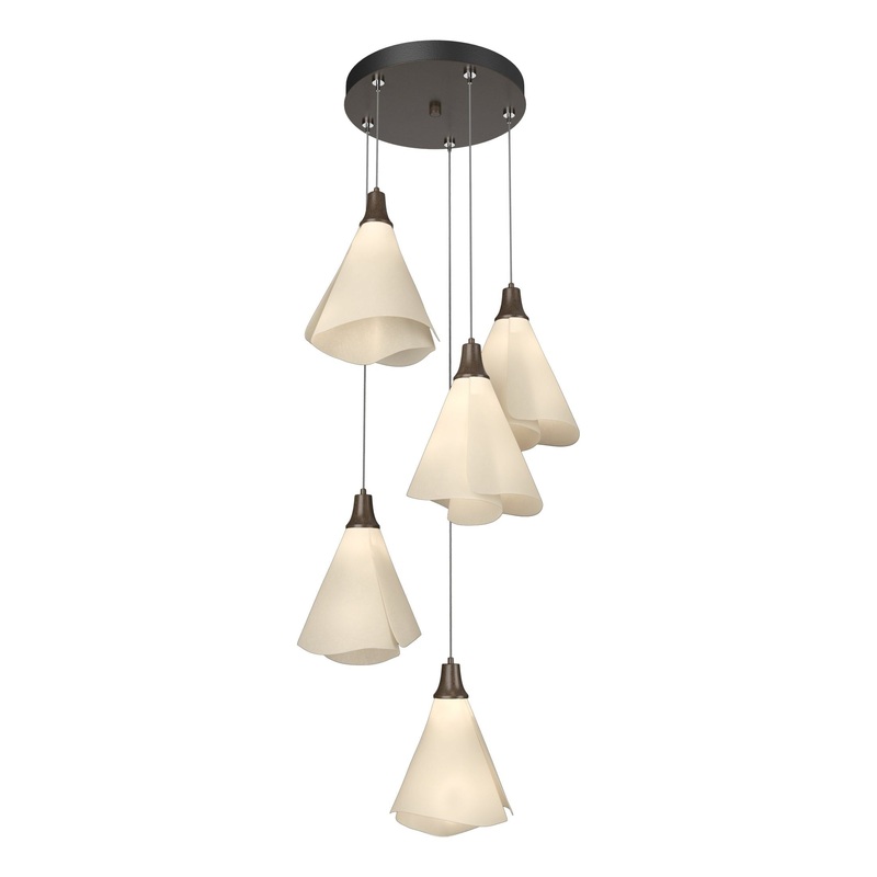 Mobius 5-Light Pendant Bronze