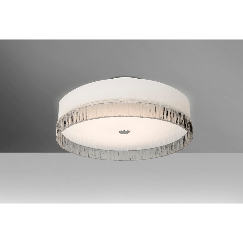 Besa PACO19SMC-LED Paco LED Flush Mount