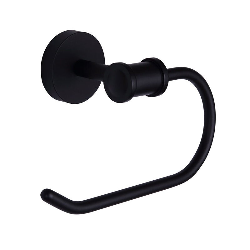 Canarm BA102A08BK Carson Toilet Paper Holder Black