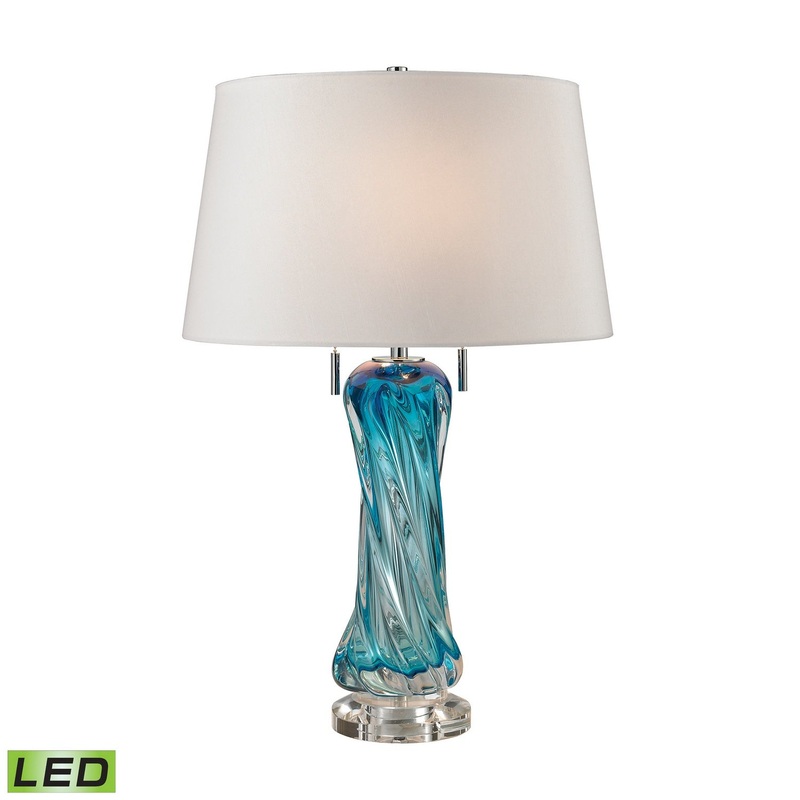 ELK Home D2664W-LED Vergato LED Table Lamp Blue