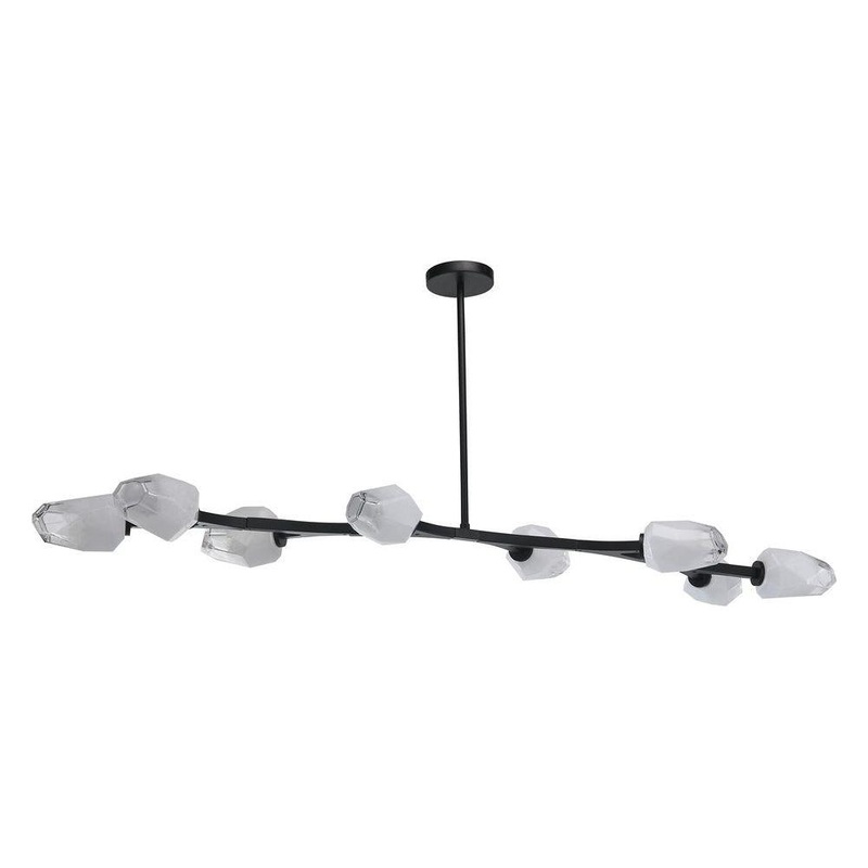 Soho 8-Light Chandelier Black
