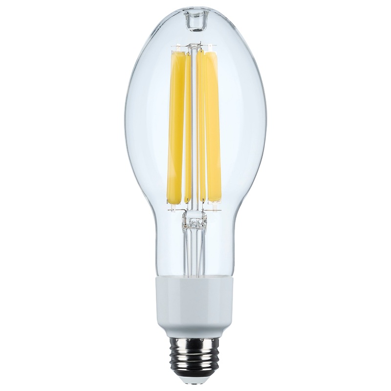 23 Watt LED HID Replacement – ED23.5 – 4000K – Medium Base – Clear – 120-277 Range Voltage by Satco