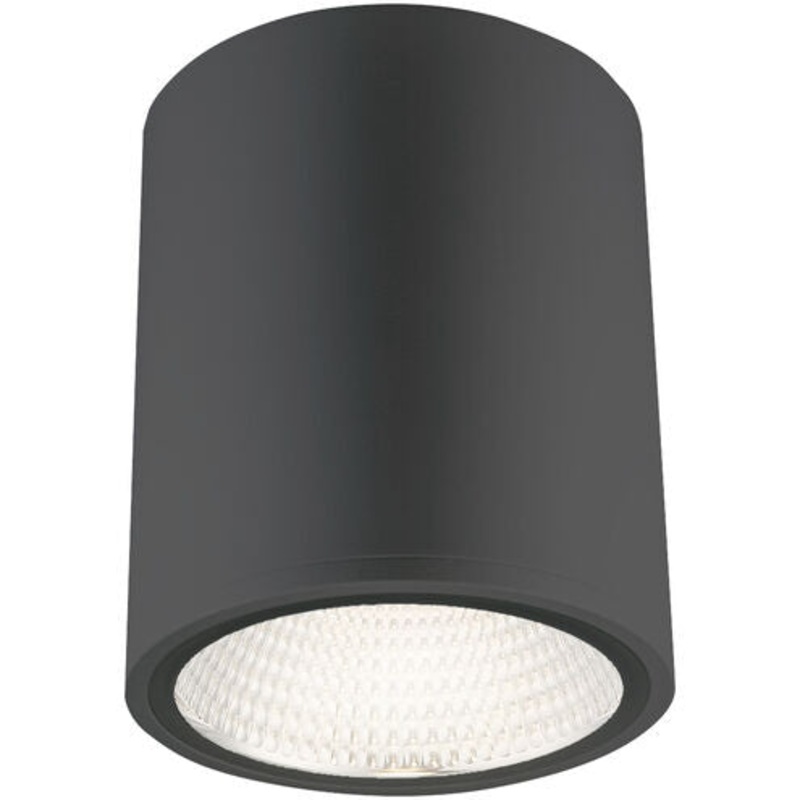 Cask 1-Light LED Flush Mount Black
