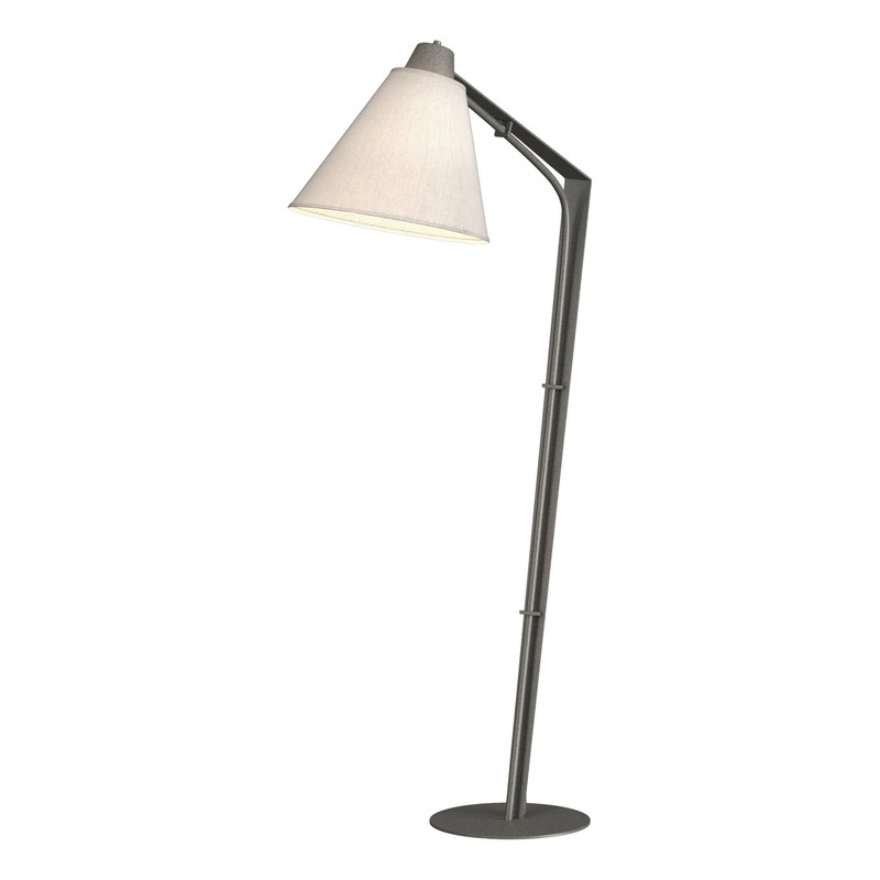 Reach Floor Lamp Natural Iron Flax Shade (SE)