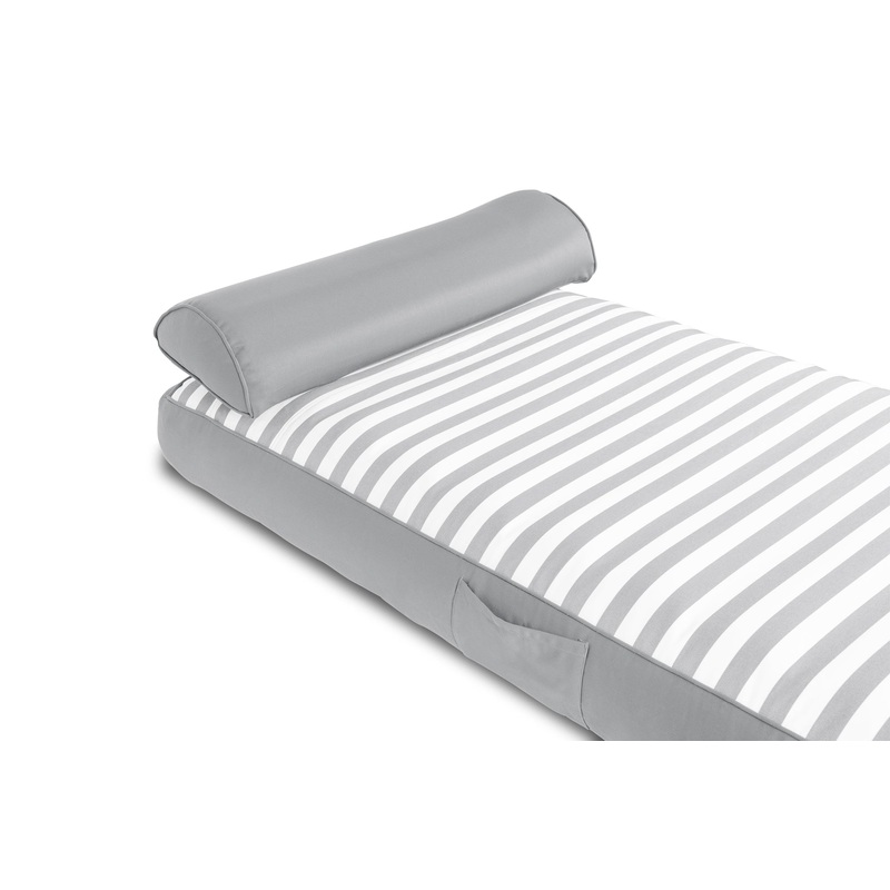 Spire Adalus Luxury Pool Lounge Grey Stripe RL-935G