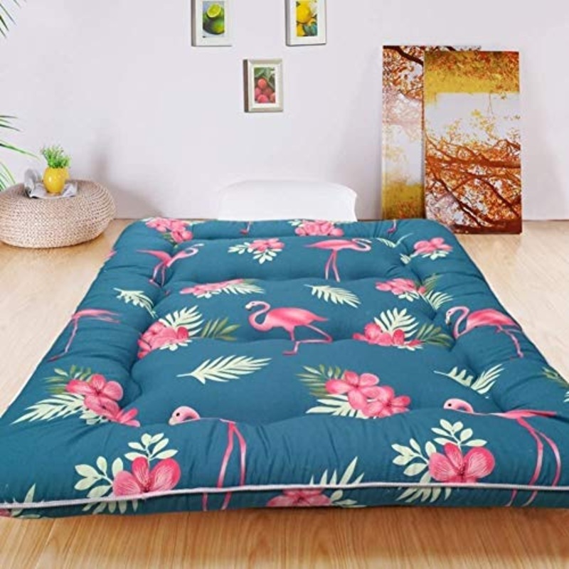 Z&HA Spesso Pieghevole Tatami Materasso, Ultra Morbida Traspirante futon Giapponese Tappetino Portatile dormitorio Mattress Pad,A,100x200cm
