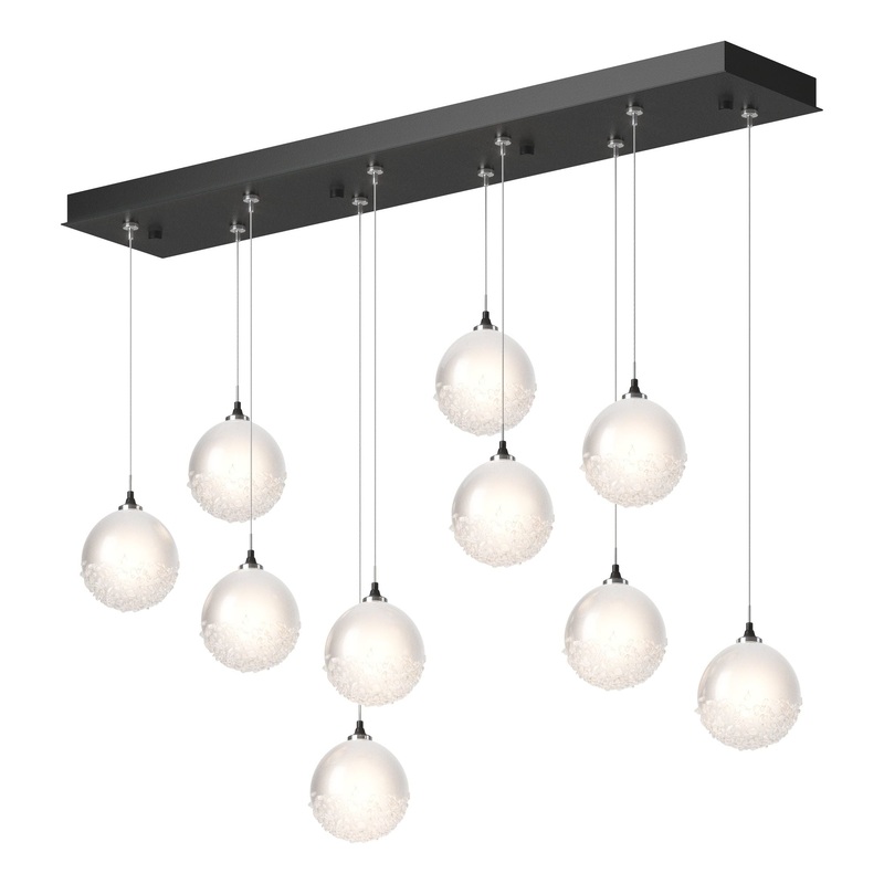 Fritz Globe 10-Light Pendant Black